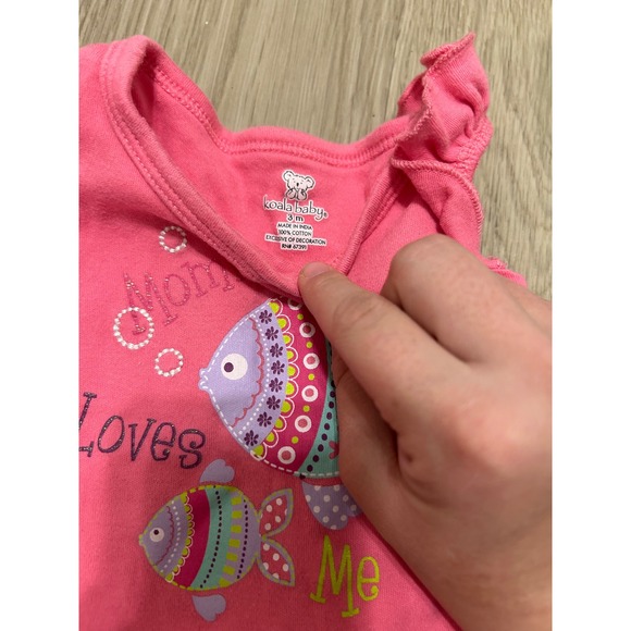 Mixed Baby Girls 3M Bodysuits Rompers Sleepers Outfits Spring Lot - Picture 12 of 16